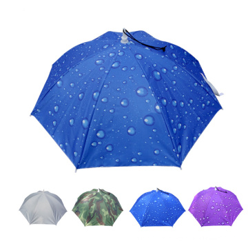 A17 small umbrella waterproof umbrella hat for fishing